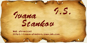 Ivana Stankov vizit kartica